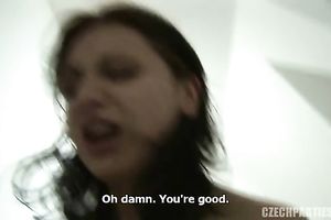 My own homemade clip compilation with trio and breasty blondie