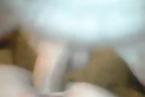 I take up with the tongue her wet hairless coochie and drill her butt gap with my hard 10-Pounder