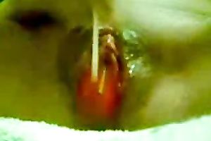 Sweet cherry sweetmeat moves up and down my hairless beefy snatch