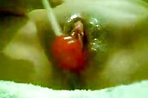 Sweet cherry sweetmeat moves up and down my hairless beefy snatch