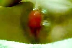 Sweet cherry sweetmeat moves up and down my hairless beefy snatch