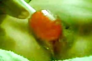 Sweet cherry sweetmeat moves up and down my hairless beefy snatch