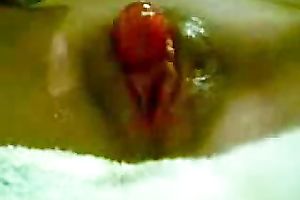 Sweet cherry sweetmeat moves up and down my hairless beefy snatch