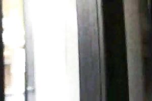 Spying on one cute Russian chick's upskirt at the bus