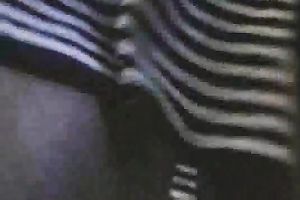 Spying on one cute Russian chick's upskirt at the bus