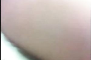 Lewd and perverted dark brown girlie flashed her valuable hairless fur pie for me