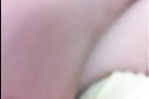 Lewd and perverted dark brown girlie flashed her valuable hairless fur pie for me