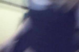 Bootylitious cam legal age teenager bonks herself with banana in crotchless pants