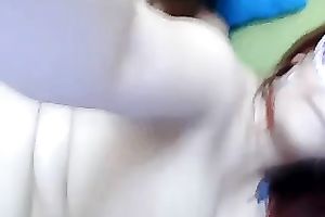 Pallid a bit plump masked hottie was pounded in spoon position