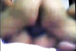 Missionary style sex with my Chinese dark brown girlfriend