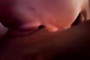 Elegant golden-haired gf gives me fleshly sloppy oral job