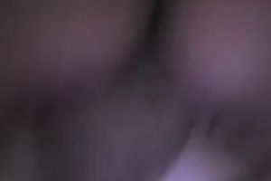 Tight gazoo aperture got reamed hard as fuck in bedroom