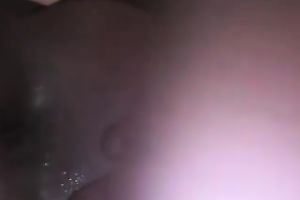 Tight gazoo aperture got reamed hard as fuck in bedroom