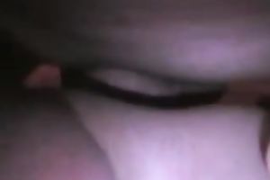 Tight gazoo aperture got reamed hard as fuck in bedroom