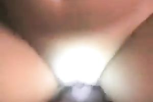 Feeding my hawt brunette babe and screwing her in missionary style