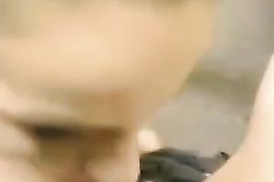 Blonde seductress giving great oral in dilettante POV movie scene