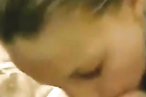 Blonde seductress giving great oral in dilettante POV movie scene