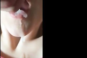 Some of the naughtiest harlots taking large bawdy facual cumshots for your pleasure