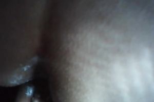 Anal sex receives my white bitch so soaked and this babe can't live without sex from behind