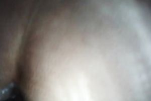 Anal sex receives my white bitch so soaked and this babe can't live without sex from behind
