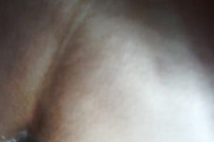 Anal sex receives my white bitch so soaked and this babe can't live without sex from behind