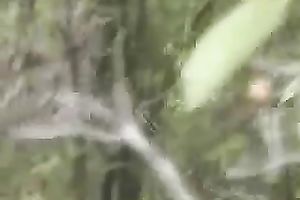 This barefaced babe just can't live without masturbating outdoors