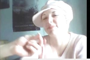 Naughty older white dirty slut wife served with a dick