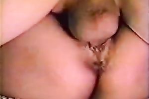 Fatty acquires her itchy and all soaked love tunnel reamed hard by big ramrod