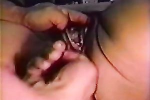 Fatty acquires her itchy and all soaked love tunnel reamed hard by big ramrod