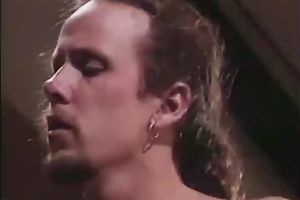 Coming home after a month her boyfriend copulates her hard all night