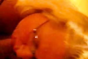 Mature and breasty Freanch blondie giving me worthwhile head