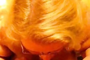 Mature and breasty Freanch blondie giving me worthwhile head