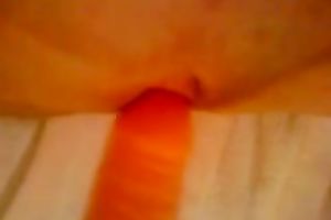 My slim German girl enjoys getting stuffed with toy