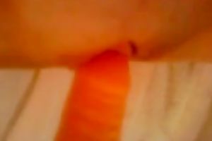 My slim German girl enjoys getting stuffed with toy