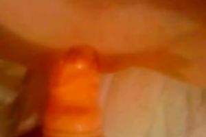 My slim German girl enjoys getting stuffed with toy