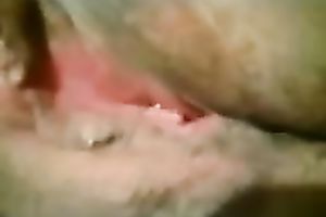 Dirty old vagina of my fat mature Married slut during masturbation