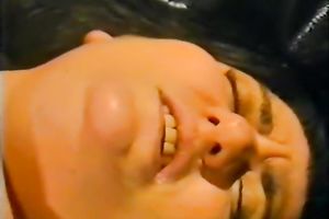 Chubby and perverted hottie with huge boobies got her snatch licked