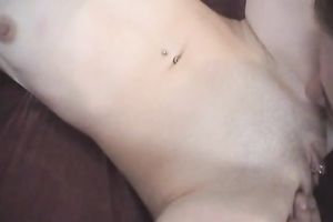 Olivia the perverted amateur tart acquires her fur pie licked and toyed