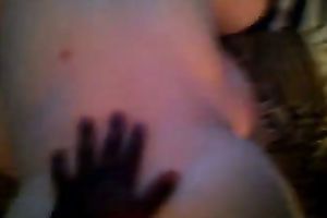 Owning the massive overweight gazoo of a mature SSBBW black cock slut from behind