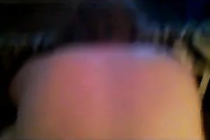 Owning the massive overweight gazoo of a mature SSBBW black cock slut from behind