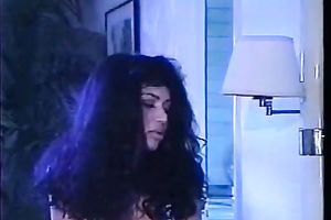 Busty brown skin majestic brunette in freaky classic porn episode