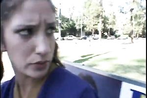 Kinky and horny playgirl love to acquire her tight and all juicy snatch team-fucked hard by her fresh ally