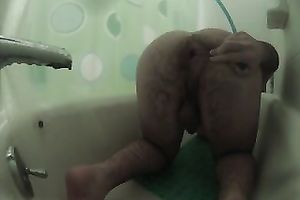 Perverted and sexy like fire non-professional slut flashed her bum on webcam