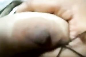 Too emotional and lewd brunette from India was screwed missionary style