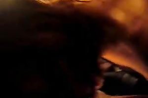 Handjob and oral stimulation for my BBC by friend's cute redhead GF