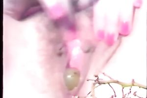 Slowly permeating the grape in my alluring cookie