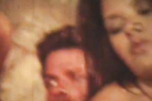 Two beautiful vintage women share one dick of a fortunate fellow