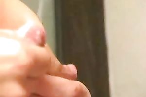 Sizzling blonde hottie squeezes her merry marangos seducing me