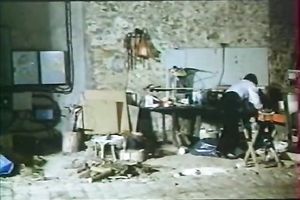 Kinky redhead sucks jock and receives fucked into ass in sideways position