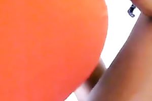 My nice-looking GF rides my BBC after engulfing it devotedly